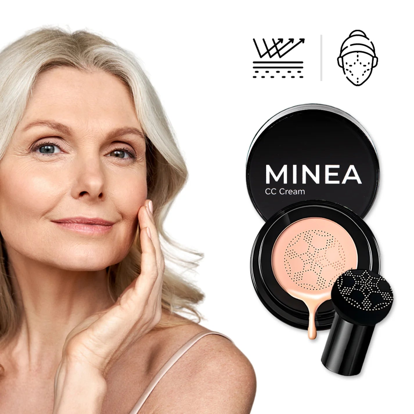 GlowBlend™ | No more sticky and greasy make-up! Flawless skin in minutes!