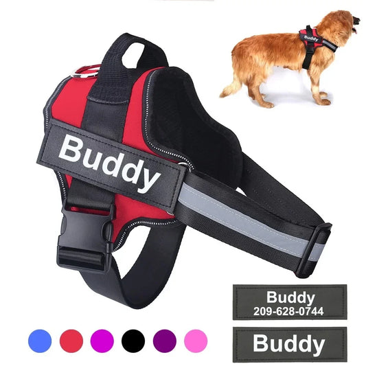 Slinge Pets™ - Dog harness that doesn't strain your dog's neck - Customizable with your dog's name!